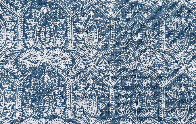 Бельгийская ткань Galleria Arben, коллекция Babur, артикул Jaipur/Blue/Clay