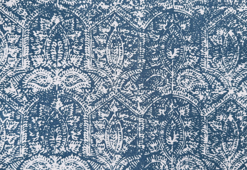 Ткань Galleria Arben Babur Jaipur/Blue/Clay