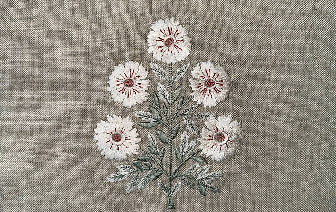 Бельгийская ткань Galleria Arben, коллекция Babur, артикул Jasmine/Madder