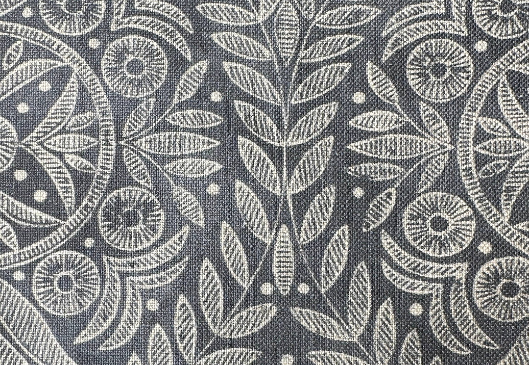 Ткань Galleria Arben Babur PavillionTrellis/Charcoal
