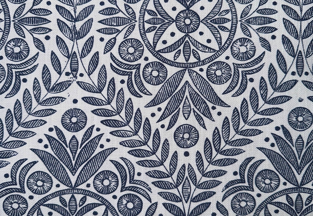 Ткань Galleria Arben Babur PavillionTrellis/Indigo