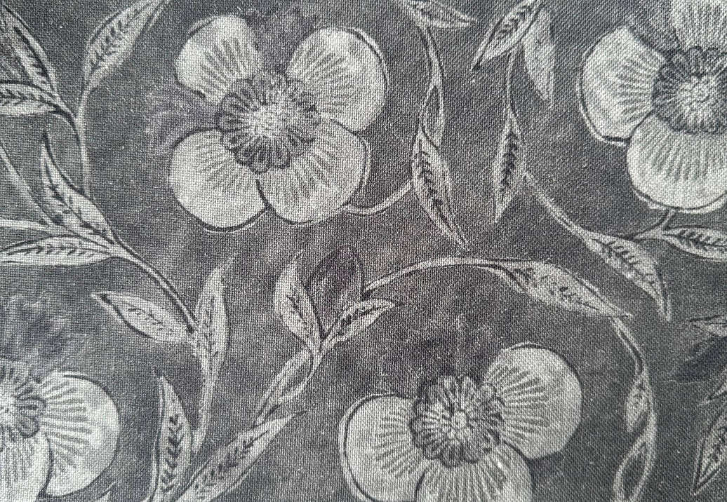 Ткань Galleria Arben Babur PondicherryTrail/Charcoal