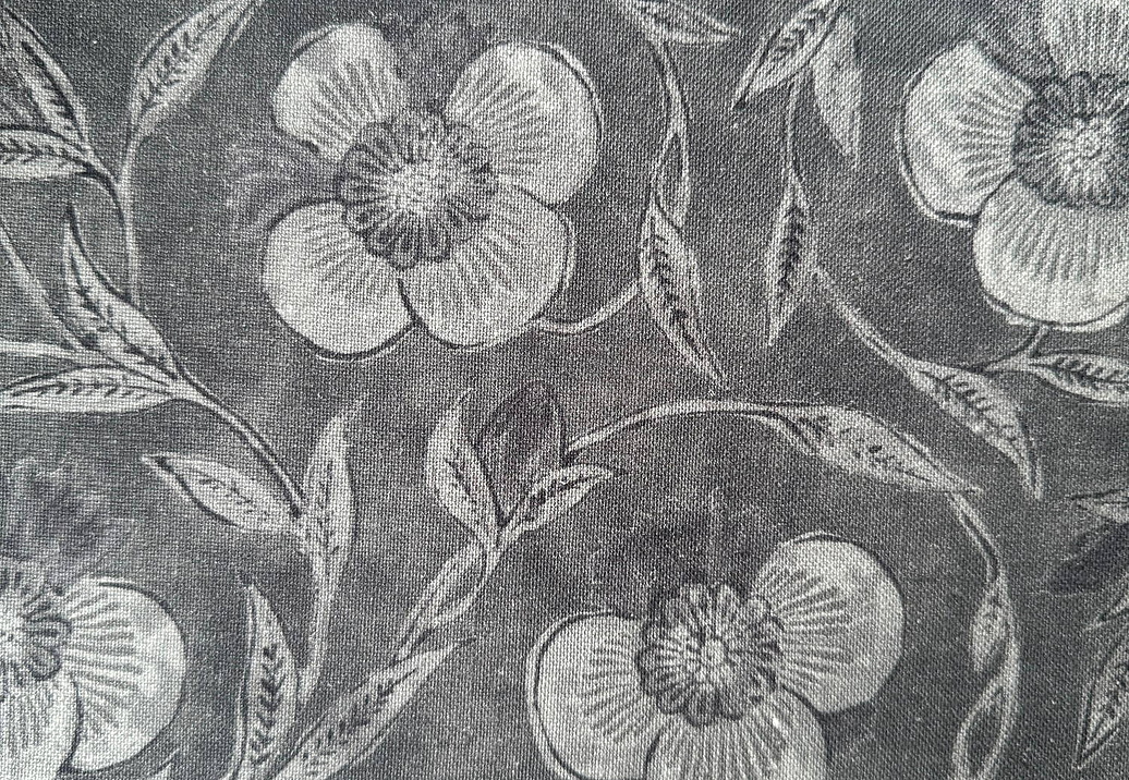 Ткань Galleria Arben Babur PondicherryTrail/Charcoal