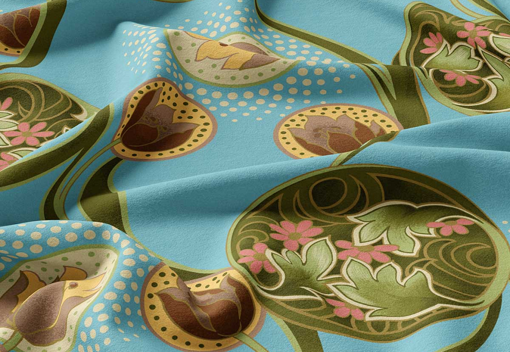 Ткань Vestale Impression Eastasia 22TR05-3