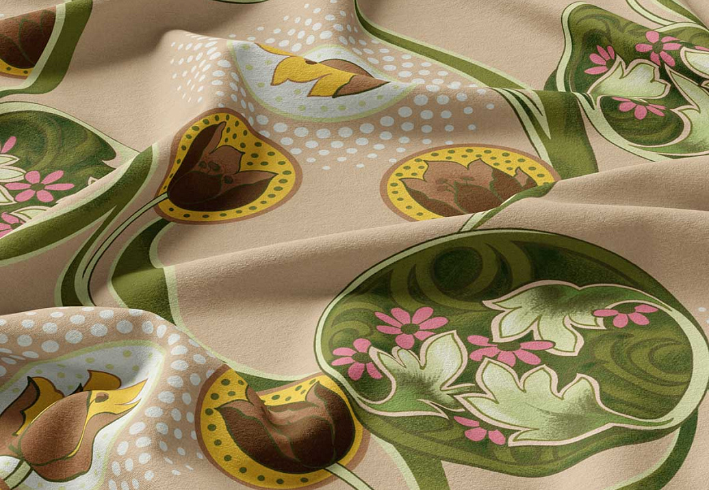 Ткань Vestale Impression Eastasia 22TR05-4