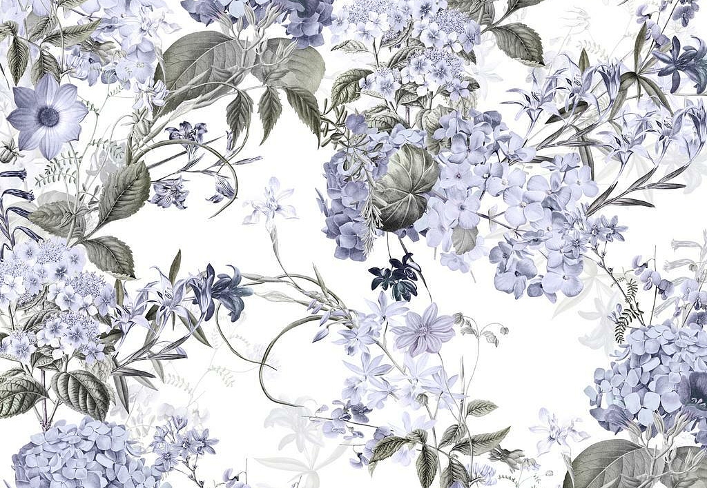 Ткань Marufabrics Florium Gortensia