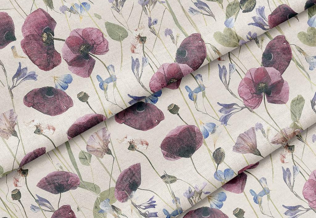 Ткань Marufabrics Florium Meadow/Pink