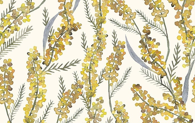 Российская ткань Marufabrics, коллекция Florium, артикул Mimosa/Light