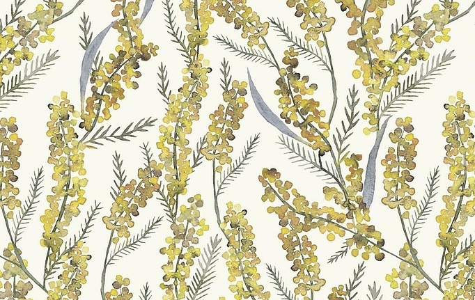 Российская ткань Marufabrics, коллекция Florium, артикул Mimosa/Linen