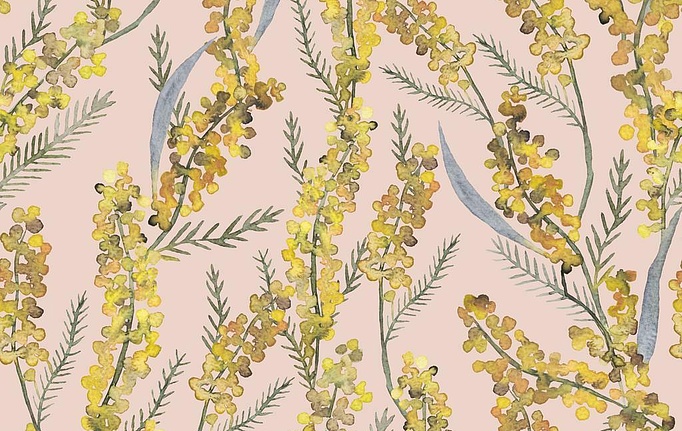 Российская ткань Marufabrics, коллекция Florium, артикул Mimosa/Pink