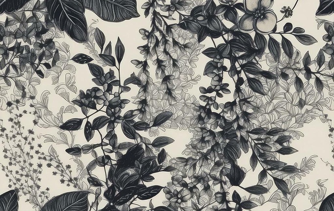 Российская ткань Marufabrics, коллекция Florium, артикул Monochrome