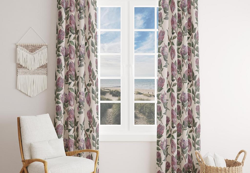 Ткань Marufabrics Vivid Protea/Light