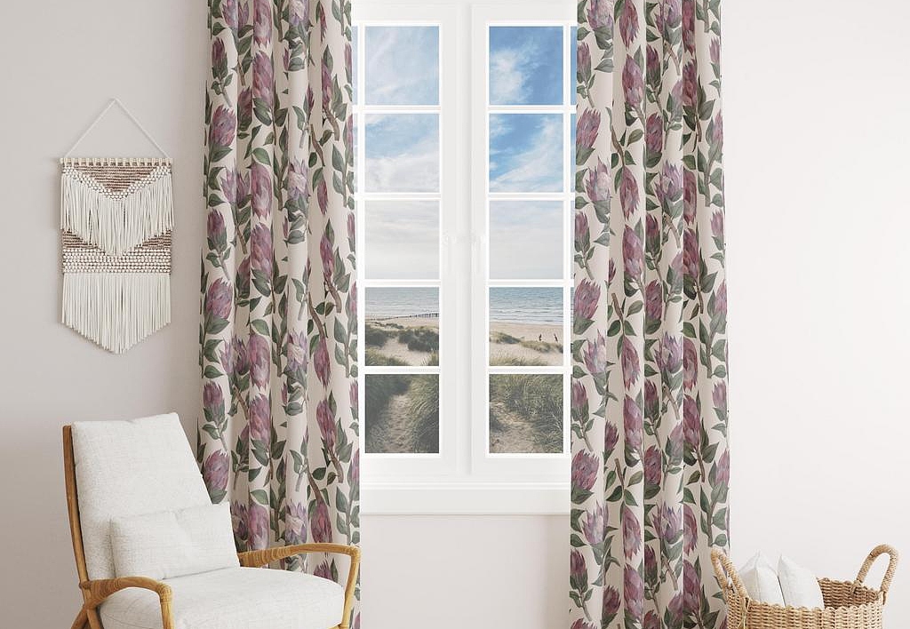 Ткань Marufabrics Vivid Protea/Light