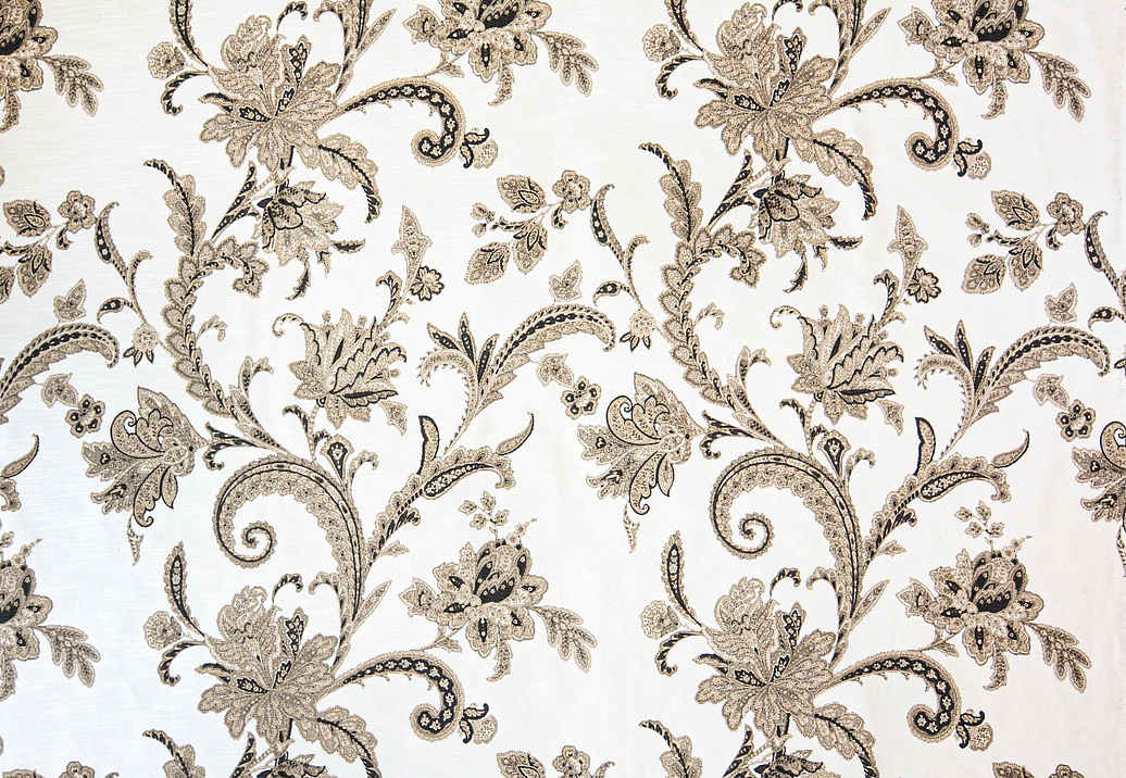 Ткань Degrape Portofino Collection Fleurs/Beige