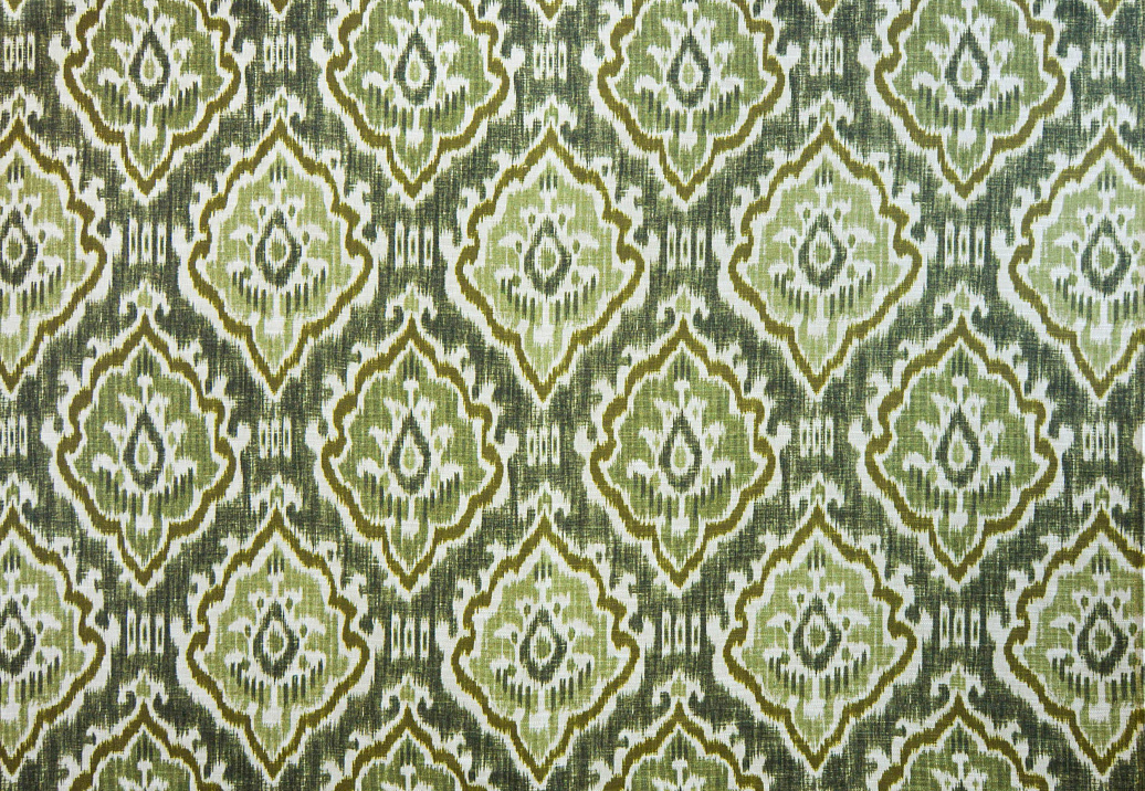 Ткань Degrape Portofino Collection Ikat/Green