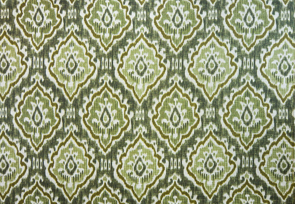 Ткань Degrape Portofino Collection Ikat/Green