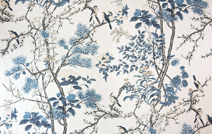 Турецкая ткань Degrape, коллекция Portofino Collection, артикул Paradise/Blue