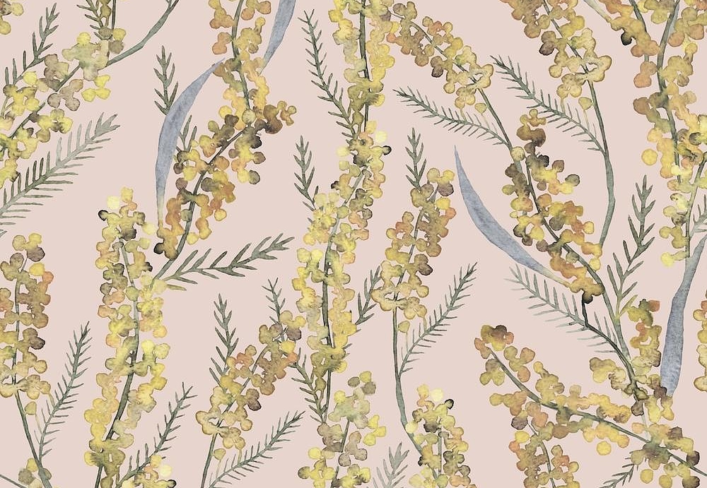 Ткань Marufabrics Florium 02002/Pink