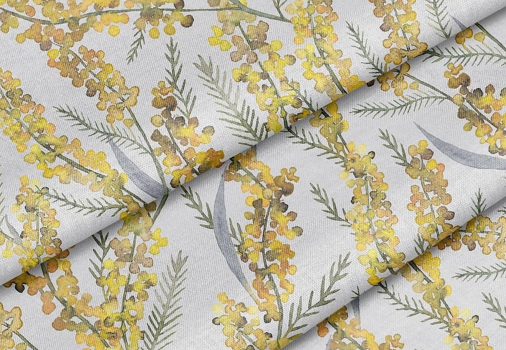 Ткань Marufabrics Florium 02003/Grey