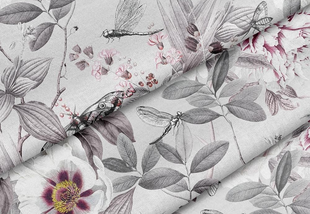 Ткань Marufabrics Florium 02005/Grey