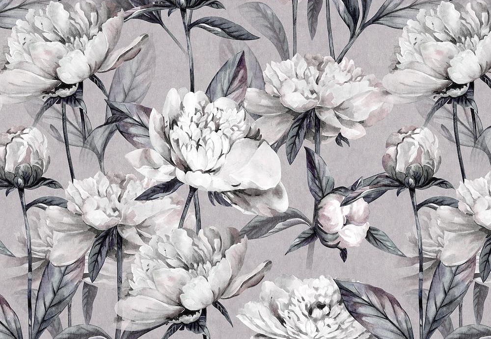 Ткань Marufabrics Florium 02009/Grey