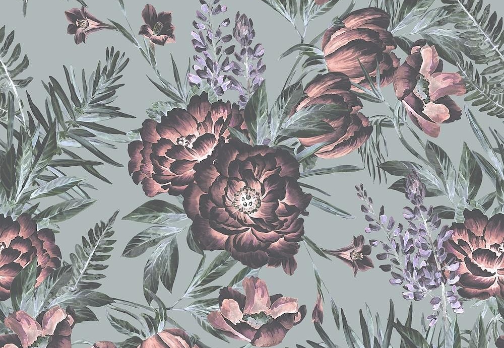 Ткань Marufabrics Florium 02012/Green