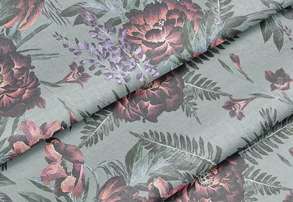 Ткань Marufabrics Florium 02012/Green