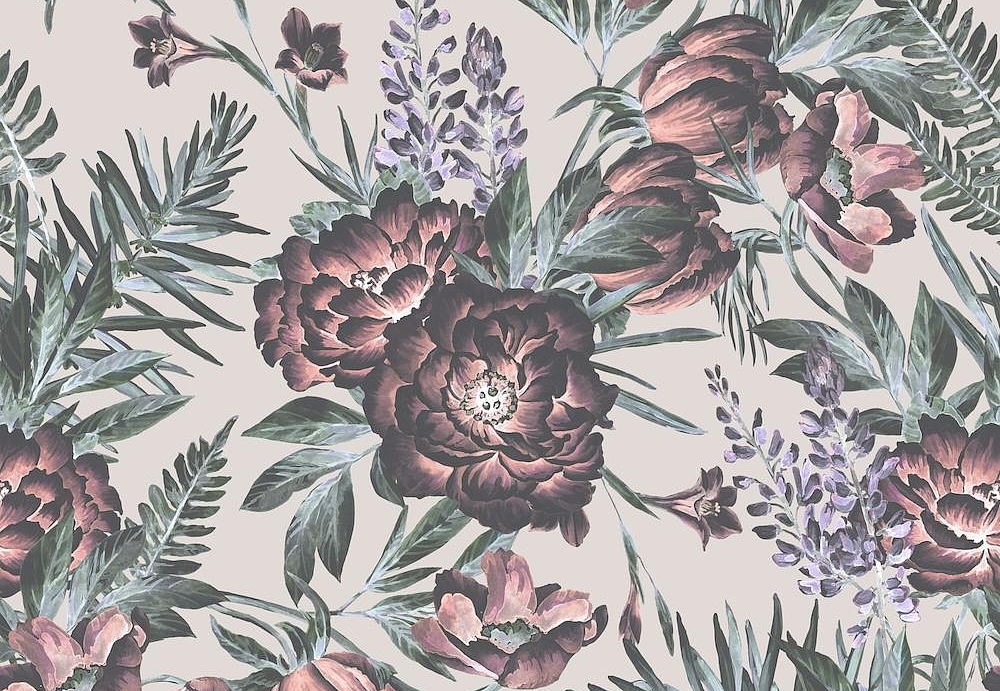 Ткань Marufabrics Florium 02013/Beige