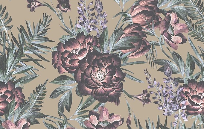 Российская ткань Marufabrics, коллекция Florium, артикул 02014/Olive