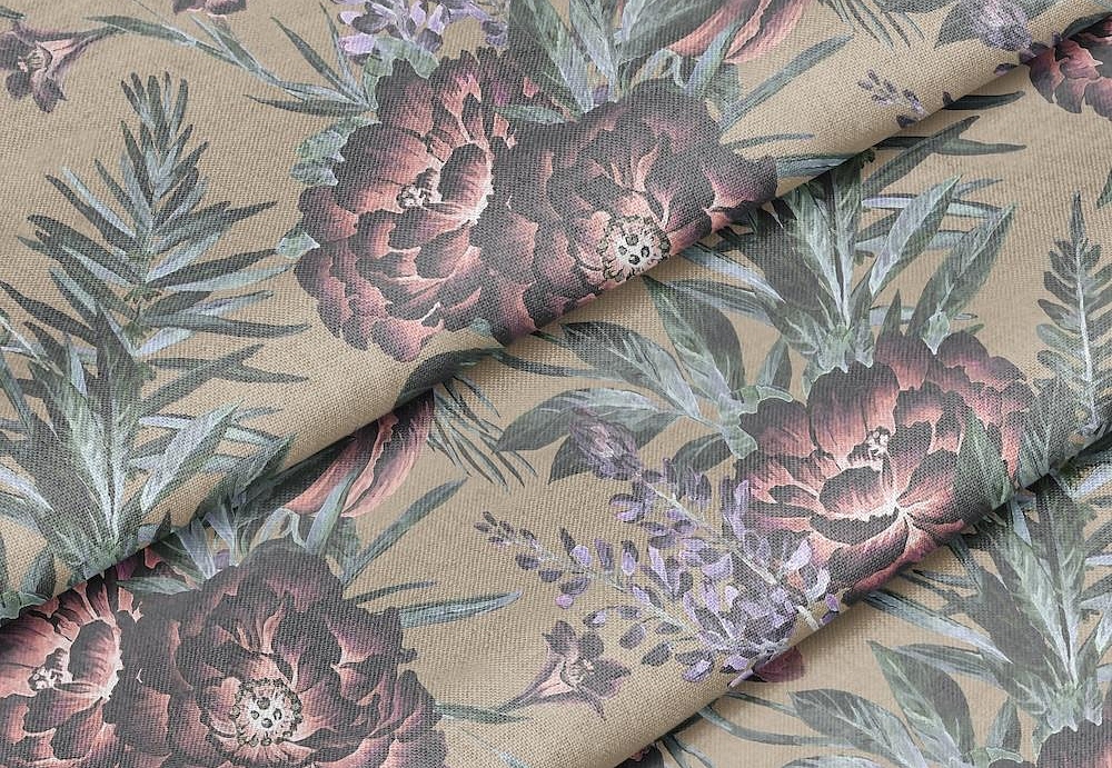 Ткань Marufabrics Florium 02014/Olive