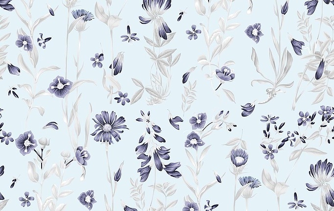 Российская ткань Marufabrics, коллекция Florium, артикул 02016/Sky