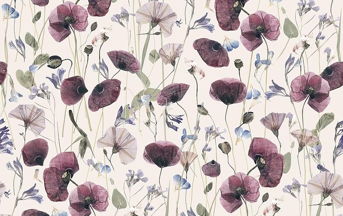 Российская ткань Marufabrics, коллекция Florium, артикул 02019/Pink