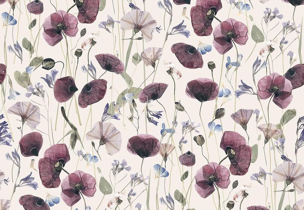 Ткань Marufabrics Florium 02019/Pink