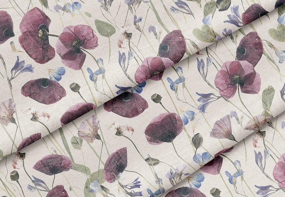 Ткань Marufabrics Florium 02019/Pink