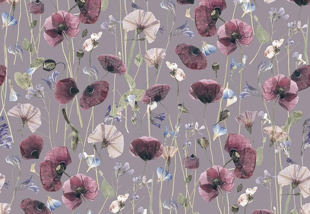 Ткань Marufabrics Florium 02020/Violet