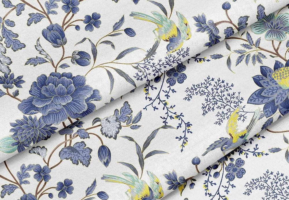 Ткань Marufabrics Florium 02031/Blue