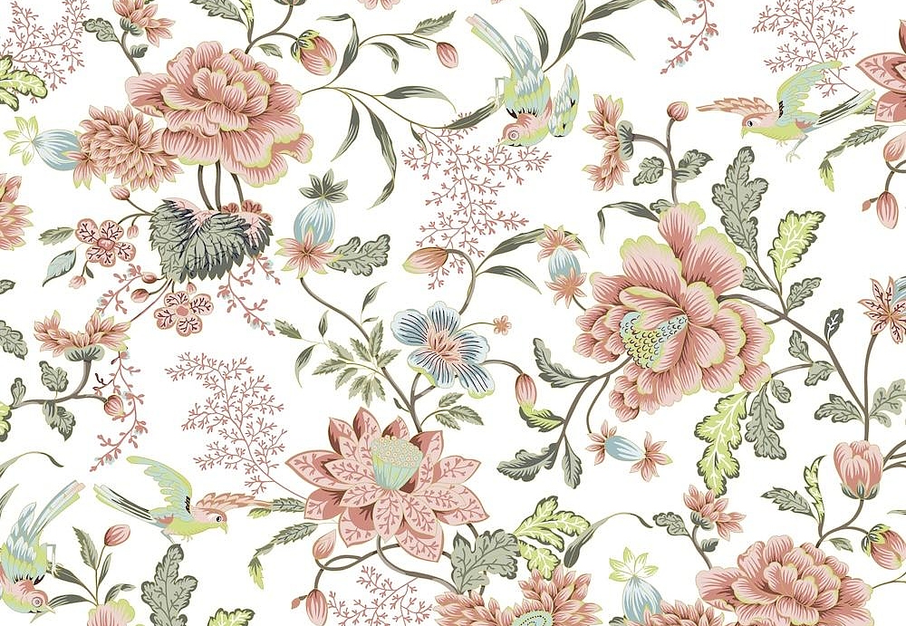 Ткань Marufabrics Florium 02032/Peach