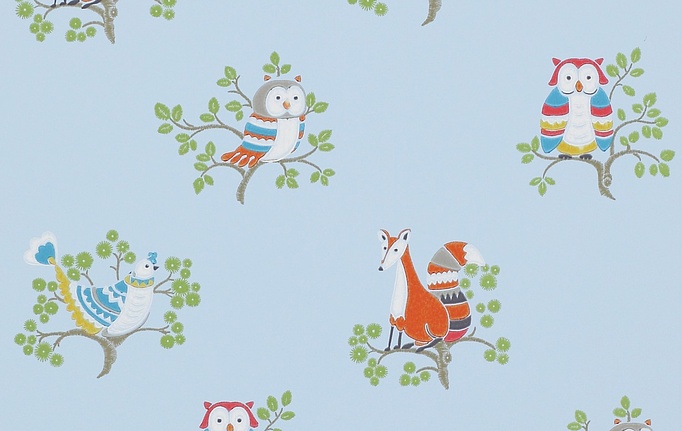 Английские обои Jane Churchill, коллекция Get Happy, артикул J143W-01