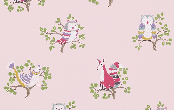 Английские обои Jane Churchill, коллекция Get Happy, артикул J143W-02