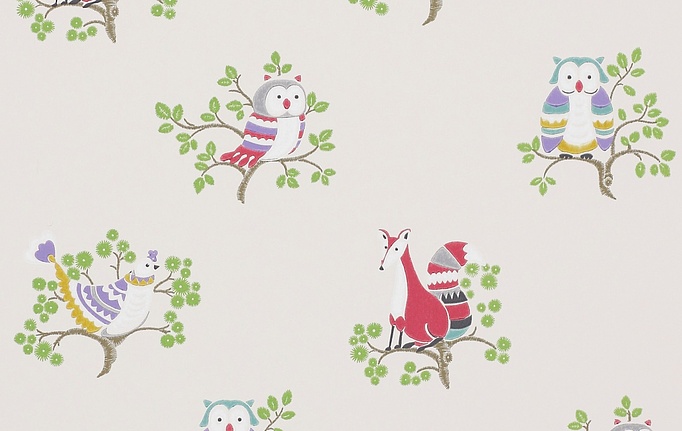 Английские обои Jane Churchill, коллекция Get Happy, артикул J143W-03