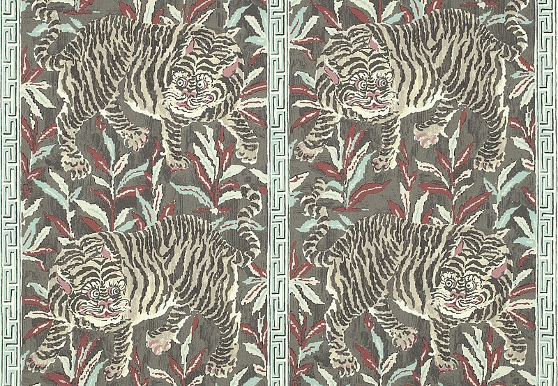 Ткань Jim Thompson Jim Thompson №9 Tiger Tiger 2150/03