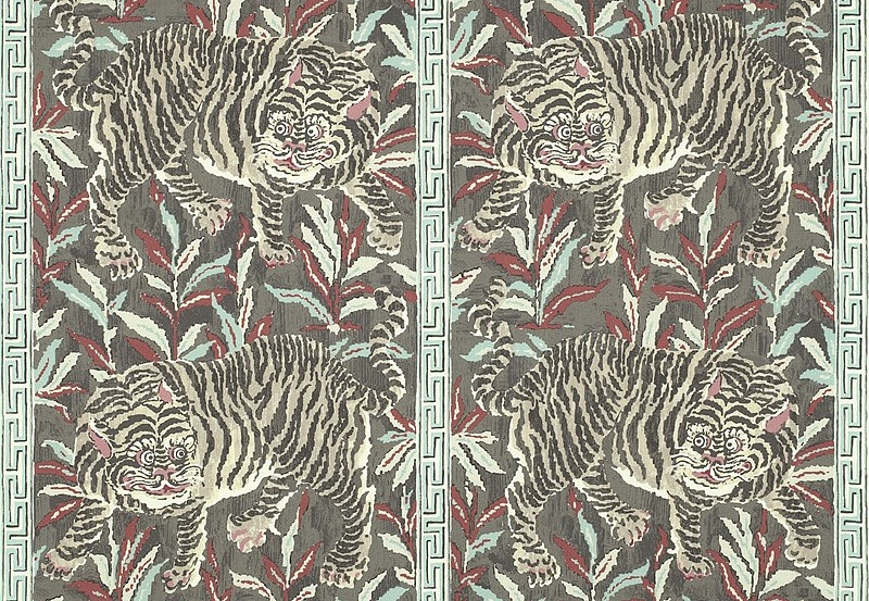Ткань Jim Thompson Jim Thompson №9 Tiger Tiger 2150/03
