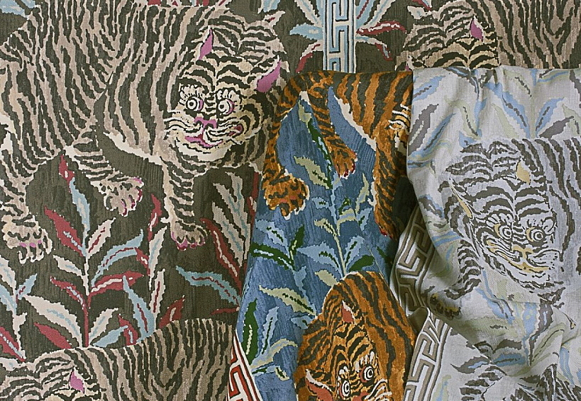 Ткань Jim Thompson Jim Thompson №9 Tiger Tiger 2150/03