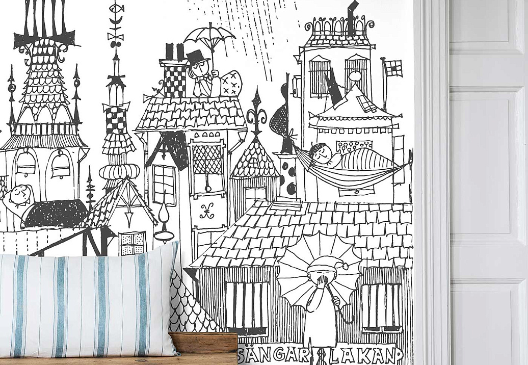 Панно и фотообои Borastapeter Scandinavian Designers Mini 6273