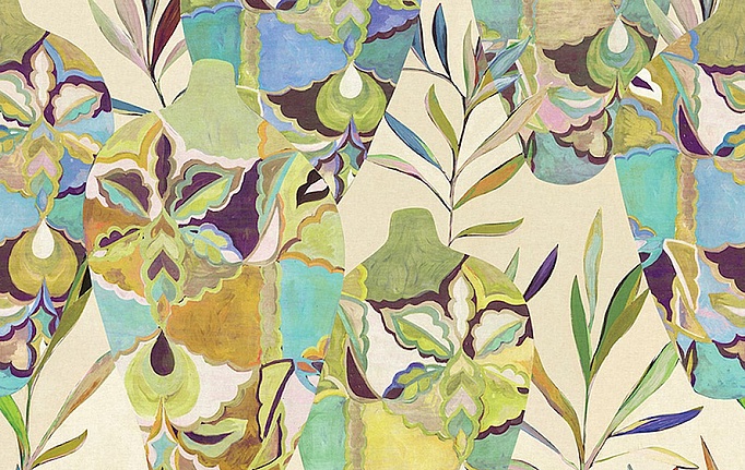Бельгийские обои Khroma, коллекция Wall Designs IV, артикул DG4AMP1031-300
