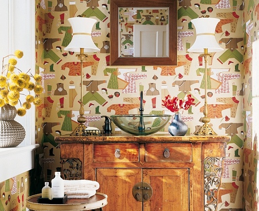 Обои Thibaut Tea House T5322
