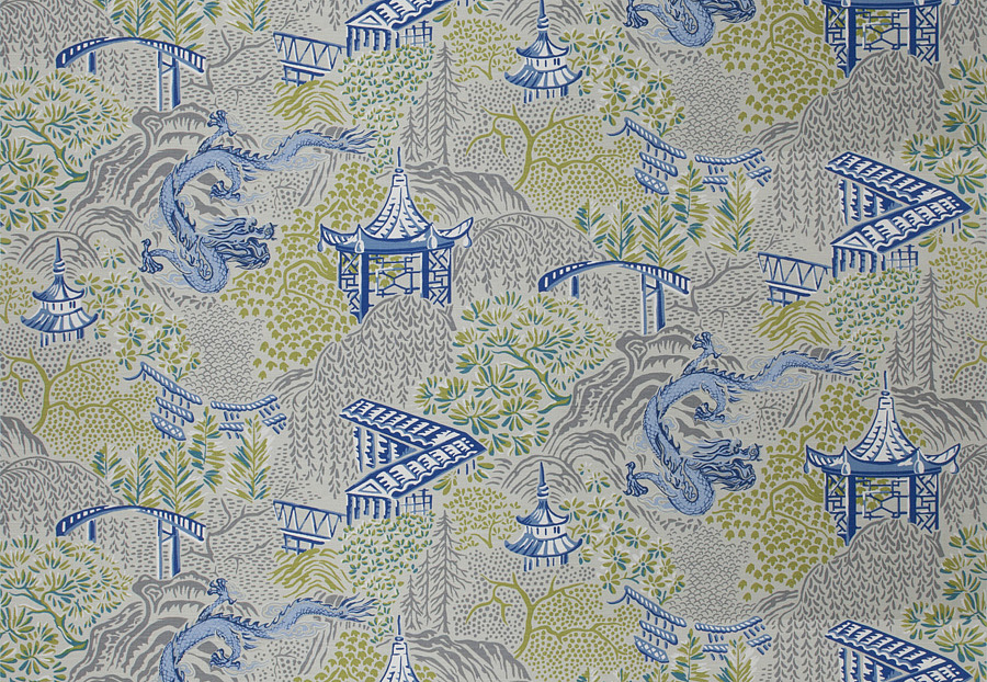 Ткань Trend Navy-Amethyst Prints & Wovens Vol.II 04225/Cobalt