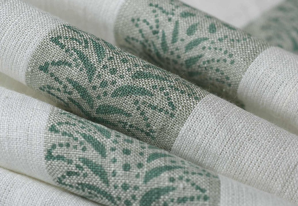 Ткань Fabricut French General Vignettes Jardin Elodie/Vert
