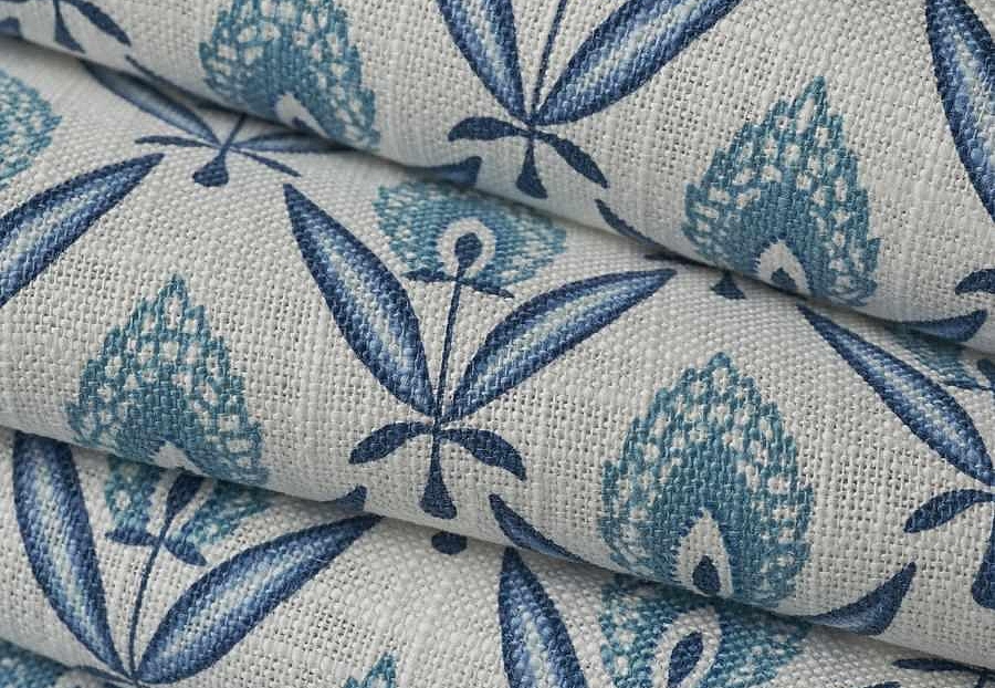 Ткань Fabricut French General Vignettes Indigo Darcy/Azure