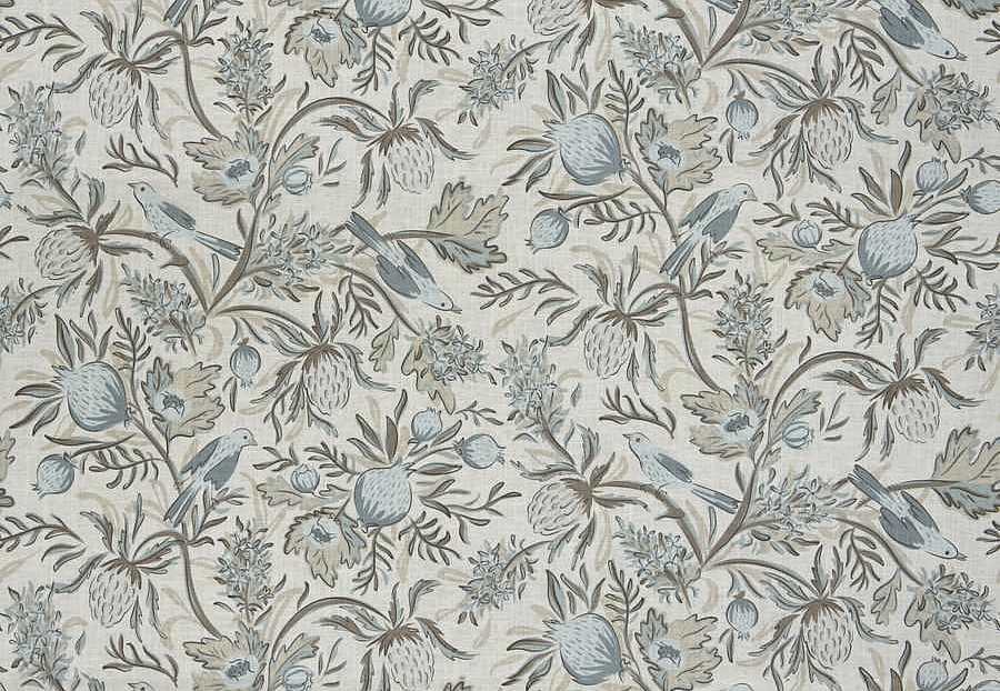 Ткань Fabricut French General Vignettes Indigo Privette/LaMer
